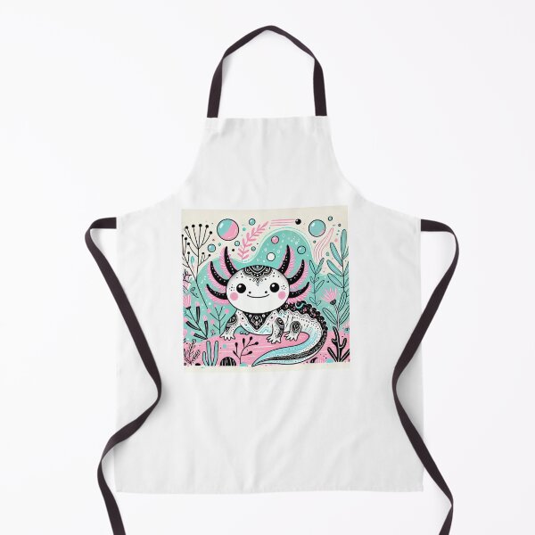 Item preview, Adorable Kawaii Axolotl Design with Pastel Colors designed and sold by RetroPop23.