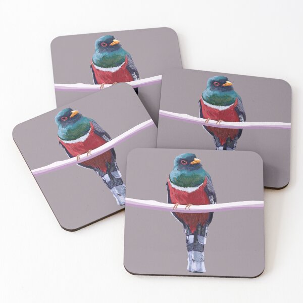 Item preview, Masked Trogon (Pink) designed and sold by okaymoose.