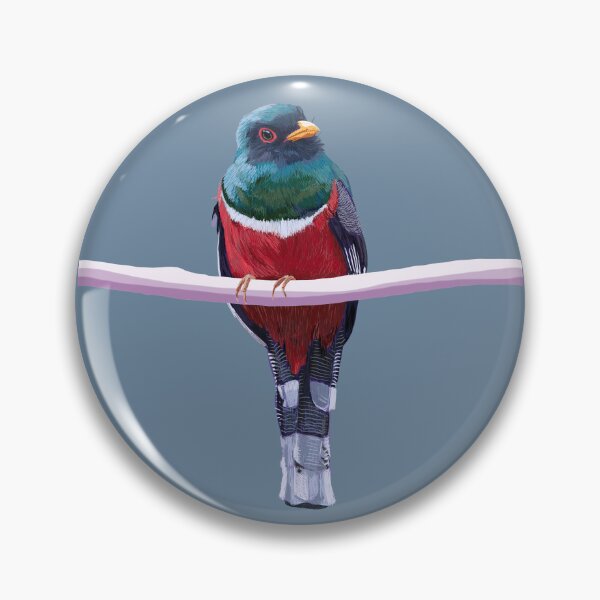 Item preview, Masked Trogon (Blue) designed and sold by okaymoose.