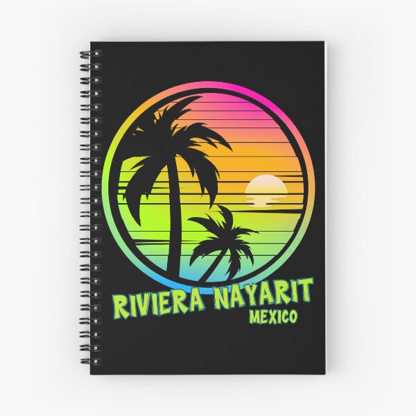 Artikelvorschau, Riviera Nayarit, Riviera Nayarit Vintage Sonnenuntergang, Riviera Nayarit Mexiko Sonnenaufgang, Strand-Lebensstil, Meereswellen, Tropenurlaub entworfen und verkauft von Sun Sand & Sea Art.