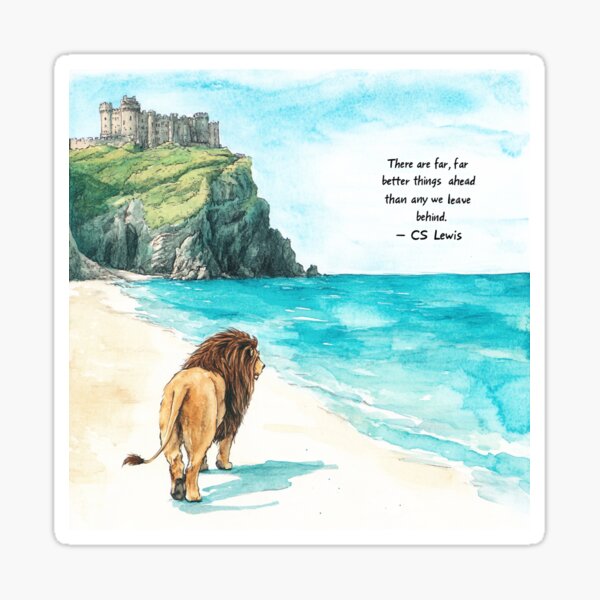 Item preview, Aslan On The Beach designed and sold by wolfandpheonix.