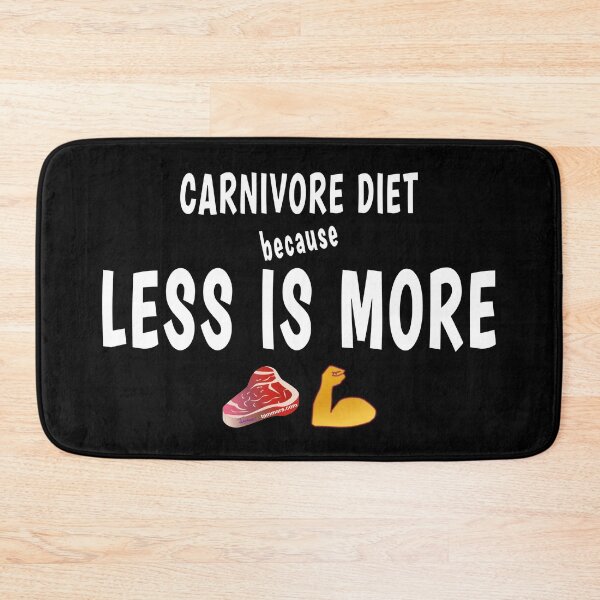 Item preview, CARNIVORE DIET. BECAUSE LESS IS MORE | Keto Carnivore Diet  designed and sold by Made by Tamar.