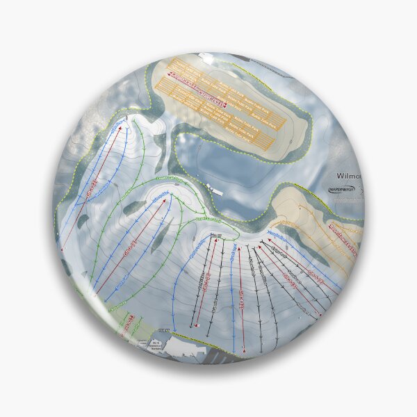 Item preview, Wilmot Mountain Resort Trail Map designed and sold by Mapsynergy.