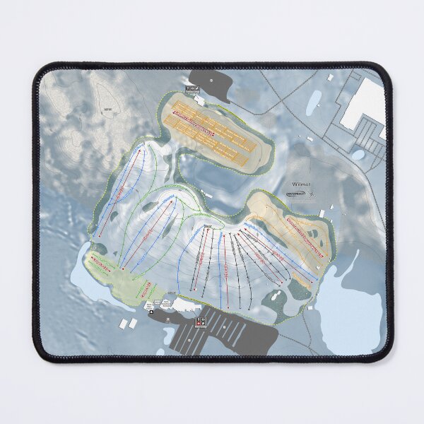 Item preview, Wilmot Mountain Resort Trail Map designed and sold by Mapsynergy.