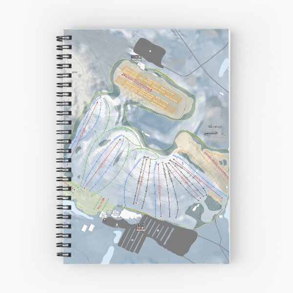 Item preview, Wilmot Mountain Resort Trail Map designed and sold by Mapsynergy.