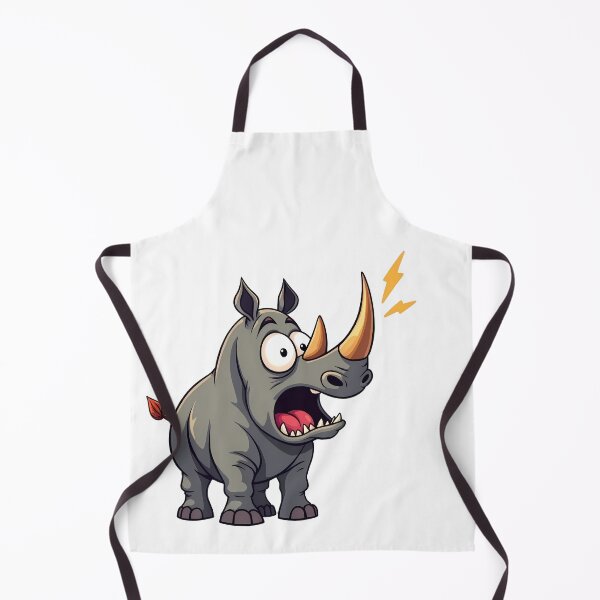 Item preview, "Amazed rhino" designed and sold by Tecno-Art-Land.