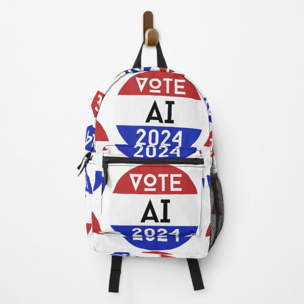 Item preview, Vote AI 2024 – Futuristic Election Humor Design designed and sold by Teacher2Nerds.