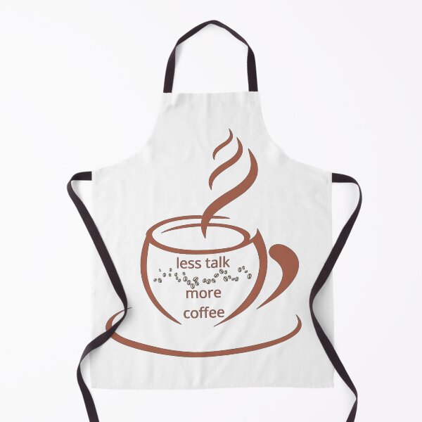 Artikelvorschau, Weniger reden, mehr Kaffee entworfen und verkauft von CelestialPrint.