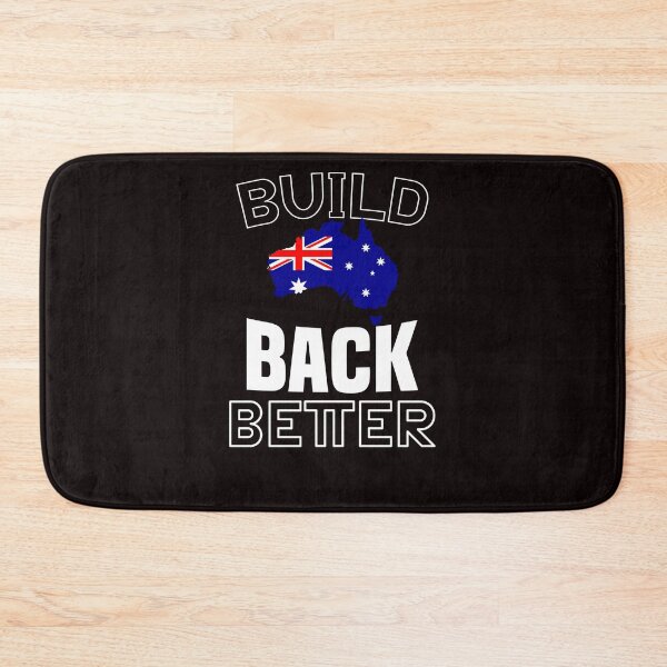 Item preview, Build Back Better - Cool Australia Map Flag  designed and sold by leo121687.