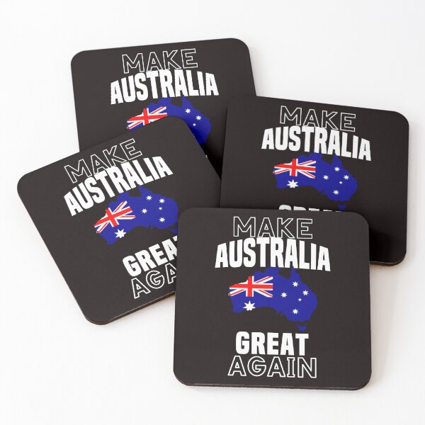 Item preview, Make Australia Great Again - Cool Australia Map Flag  designed and sold by leo121687.
