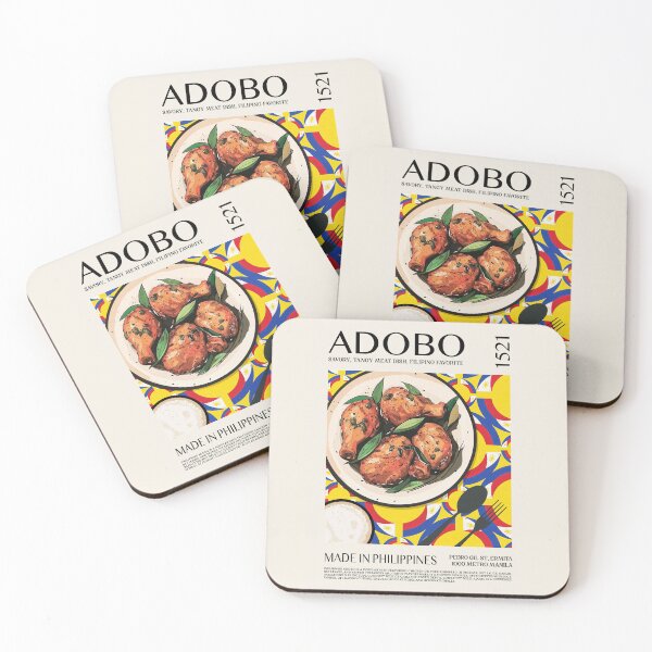 Item preview, Adobo Filipino Wall Art designed and sold by SurfolioPrints.