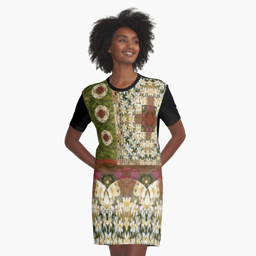 Item preview, Graphic T-Shirt Dress designed and sold by CecileCharles.