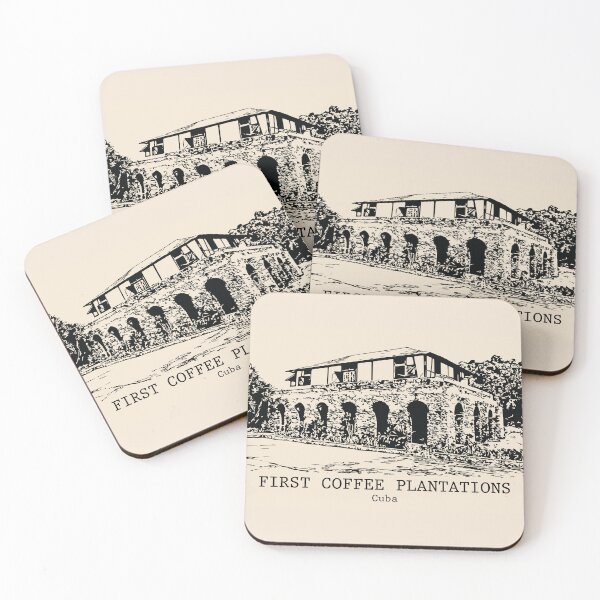 Item preview, First Coffee Plantations - Cuba designed and sold by Lakeric Cityscapes.