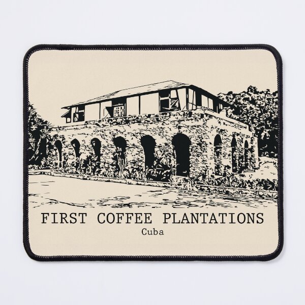 Item preview, First Coffee Plantations - Cuba designed and sold by Lakeric Cityscapes.