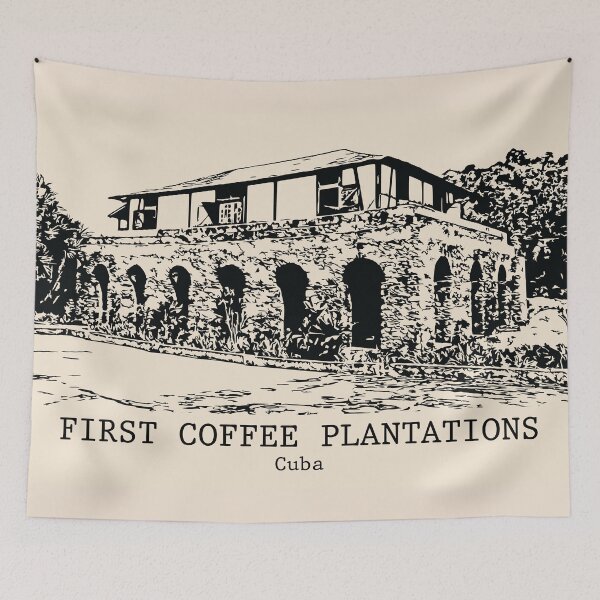 Item preview, First Coffee Plantations - Cuba designed and sold by Lakeric.