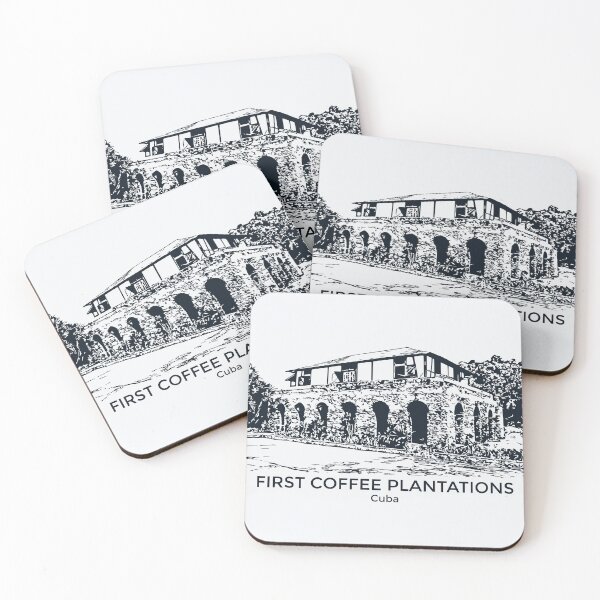 Item preview, First Coffee Plantations - Cuba designed and sold by Lakeric Cityscapes.
