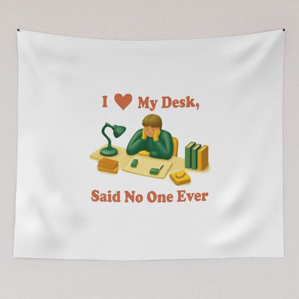 Item preview, I Love My Desk, Said No One Ever Sweet Keyboard designed and sold by FWLKIT.