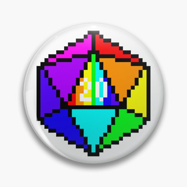 Item preview, D20 Rainbow Critical Success designed and sold by SkellyKitty.
