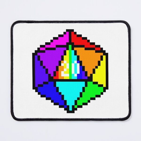 Item preview, D20 Rainbow Critical Success designed and sold by SkellyKitty.