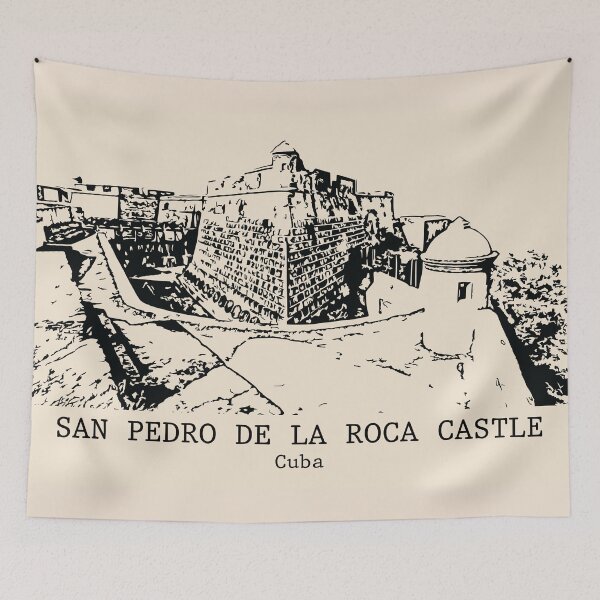Item preview, Castillo de San Pedro de la Roca - Cuba designed and sold by Lakeric Cityscapes.