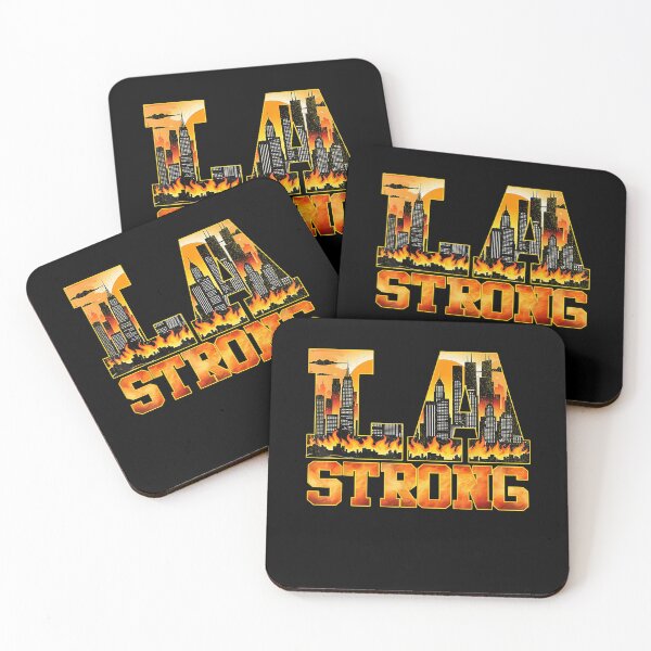 Item preview, Los Angeles Strong LA County Support Pray For California designed and sold by Galactic-Sketch.