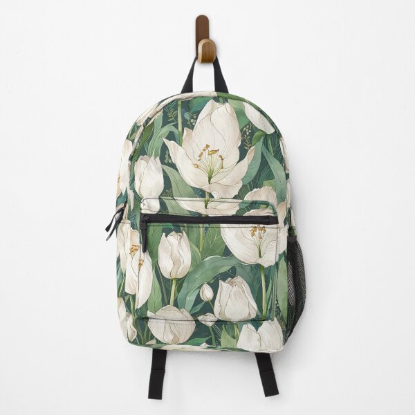Item preview, White tulip flower designed and sold by CoolPixels.