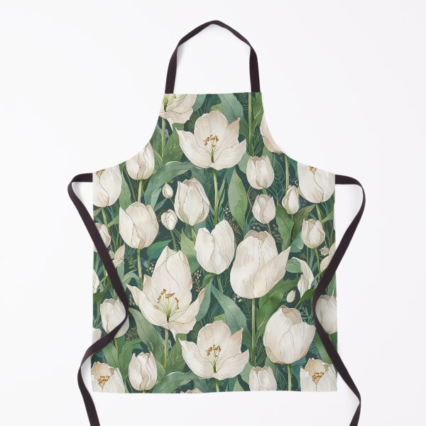 Item preview, White tulip flower designed and sold by CoolPixels.