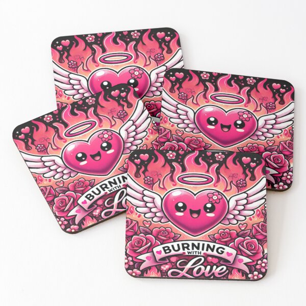 Item preview, burning with love designed and sold by messupbro.