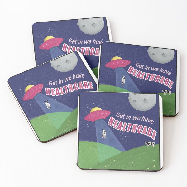 Item preview, Get in we have healthcare designed and sold by peevedandpeachy.