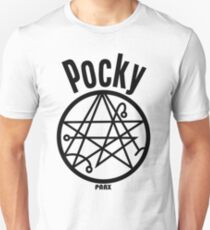 Pocky Necronomicon Gate Black Unisex T-Shirt