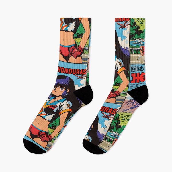 Artikelvorschau, Honduras Retro Anime Mädchen 80er Vintage Reisen entworfen und verkauft von Retro-Anime9.