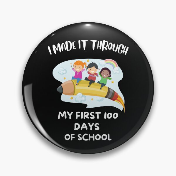 Item preview, 100 Days of School Milestone One Hundred School Kid I Made it  designed and sold by SZPdezigns.