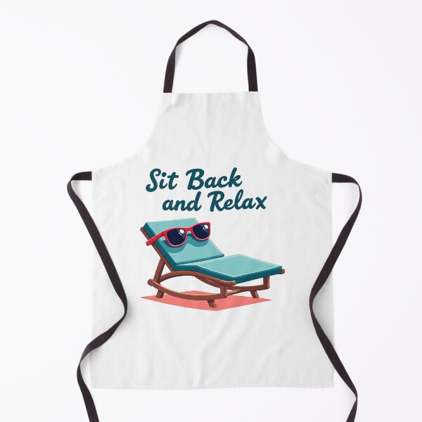 Item preview, A chair with sunglasses: "Sit Back and Relax" designed and sold by FoxyJags.