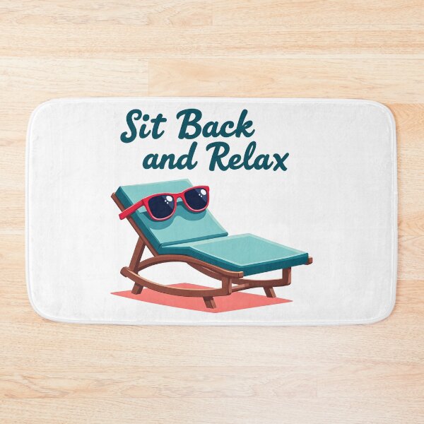 Item preview, A chair with sunglasses: "Sit Back and Relax" designed and sold by FoxyJags.