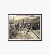 TOUR de FRANCE: Jahrgang 1937 Bike Racing Print Galeriedruck