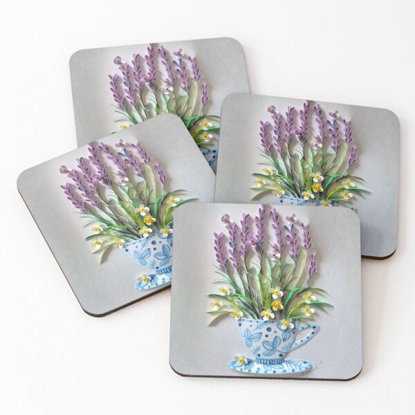 Item preview, floral/ lavender flower designed and sold by Sweetpaperdesignsol Hyunah Yi.