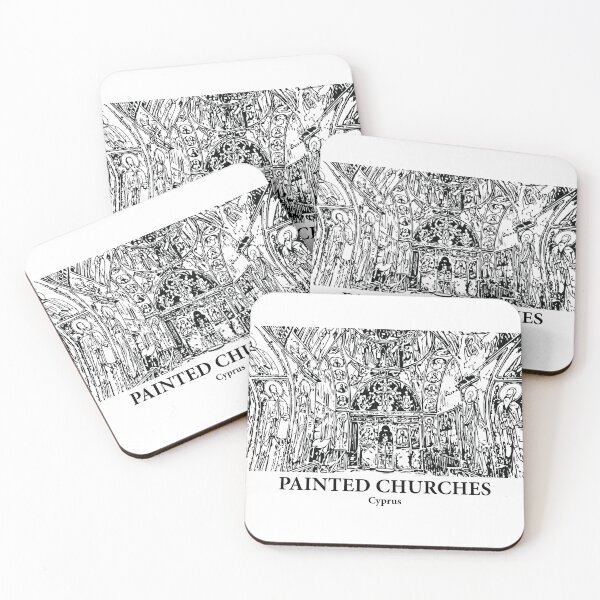 Item preview, Painted Churches - Cyprus designed and sold by Lakeric Cityscapes.
