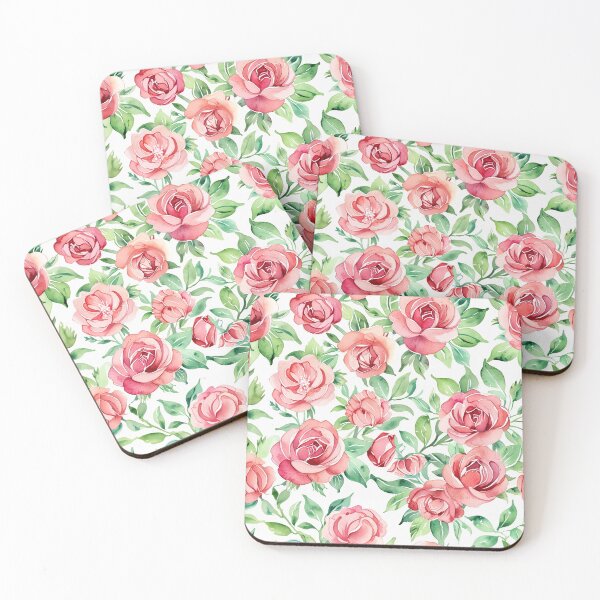 Item preview, Rosebud flower pattern designed and sold by CoolPixels.