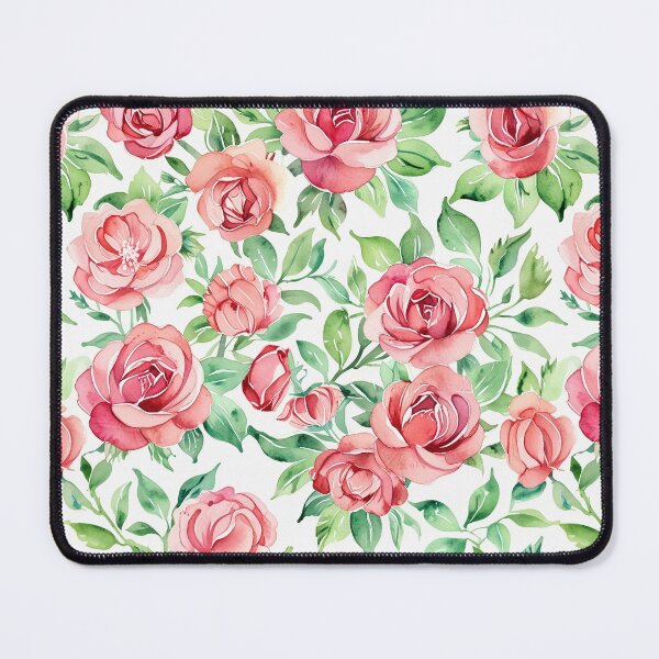 Item preview, Rosebud flower pattern designed and sold by CoolPixels.