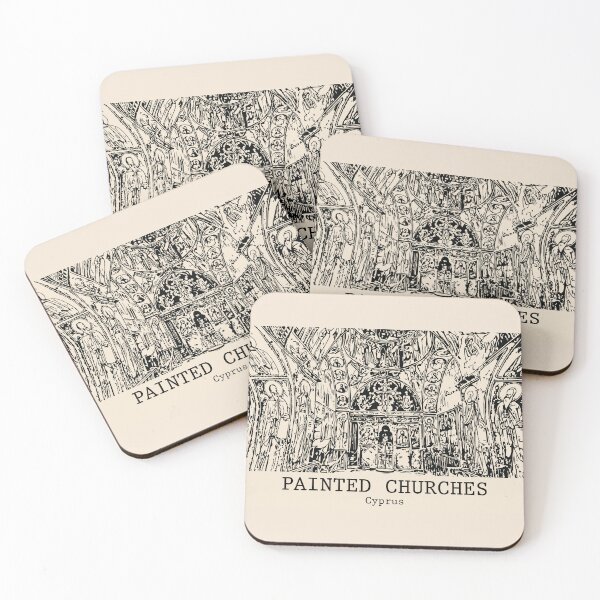 Item preview, Painted Churches - Cyprus designed and sold by Lakeric Cityscapes.