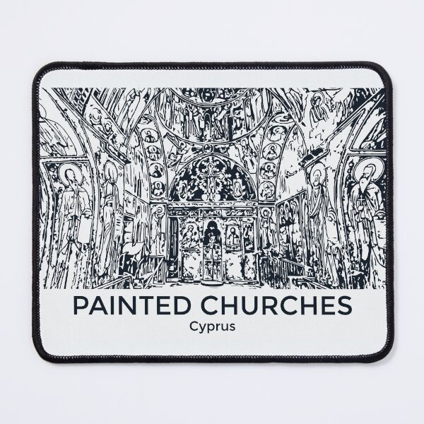Item preview, Painted Churches - Cyprus designed and sold by Lakeric Cityscapes.
