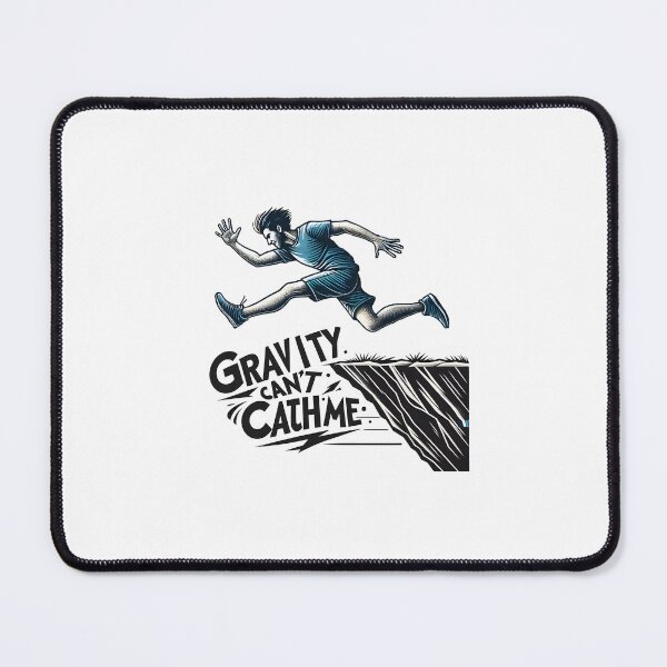 Item preview, Gravity Can't Catch Me Mountain Runner designed and sold by Be-Adventurous.
