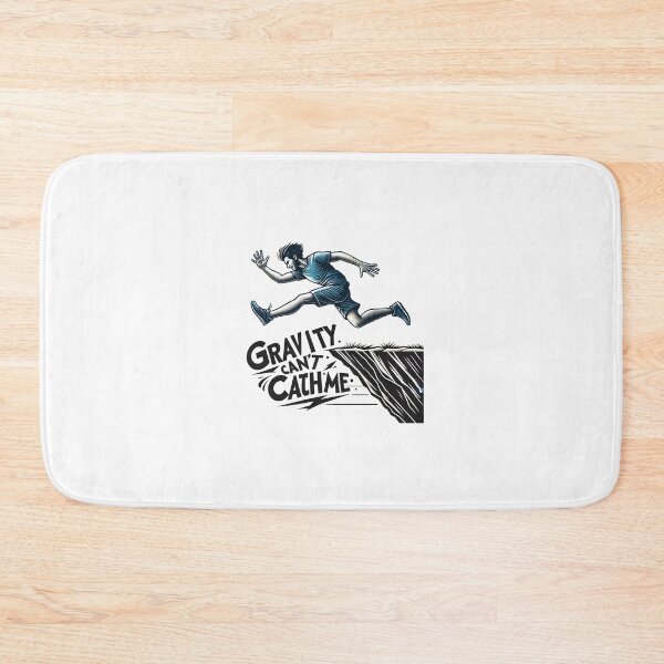 Item preview, Gravity Can't Catch Me Mountain Runner designed and sold by Be-Adventurous.