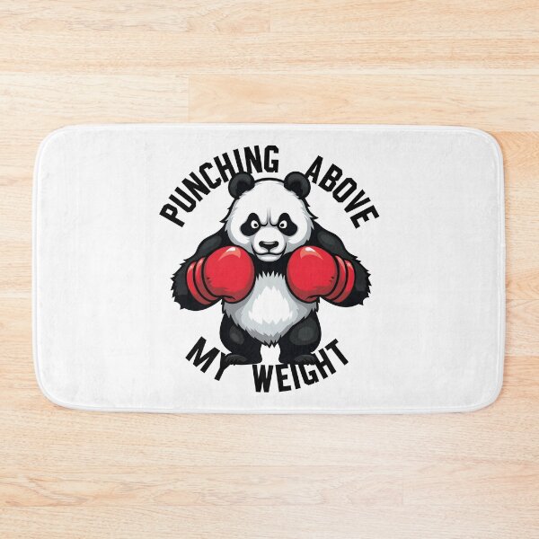 Item preview, Punching Above My Weight Panda Design designed and sold by FoxyJags.