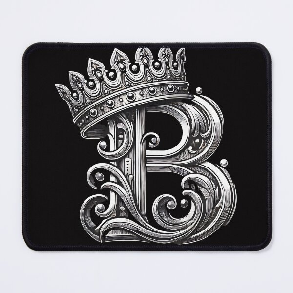 Item preview, ,Letter Elegant Crowned Letter B Monogram Design, crowned ,vip, designed and sold by EpicBuy.