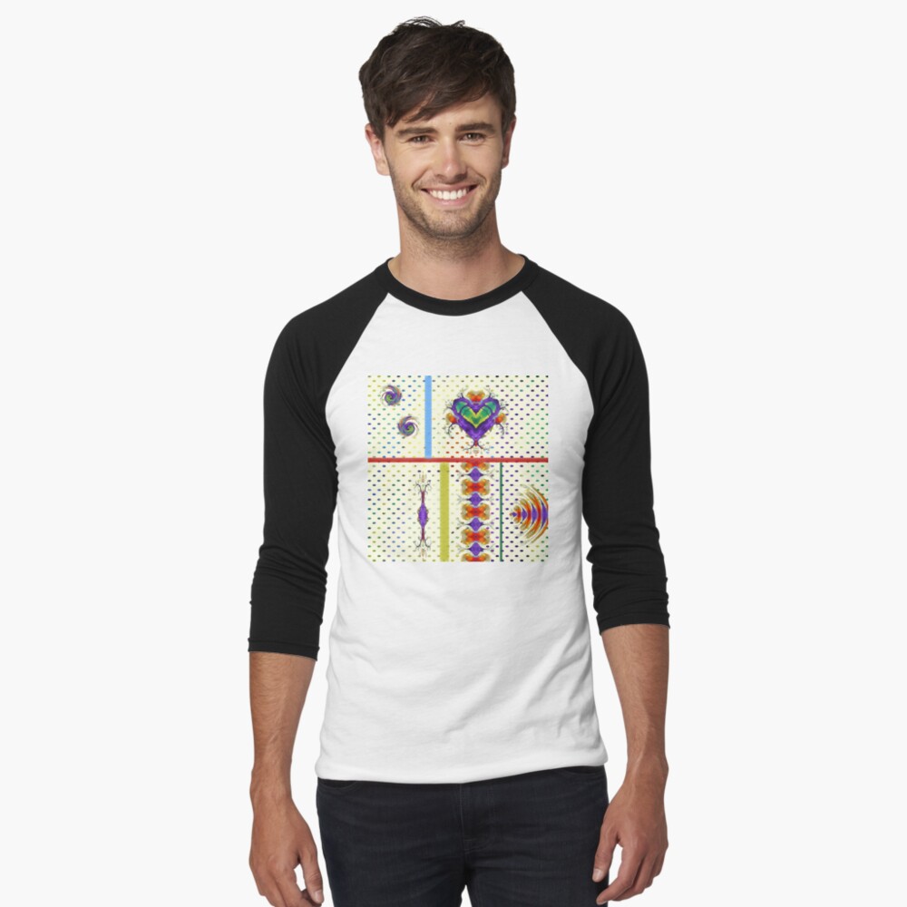 Item preview, Baseball ¾ Sleeve T-Shirt designed and sold by CecileCharles.