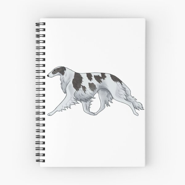 Item preview, Borzoi C, silver brindle designed and sold by Spinyflowerart.