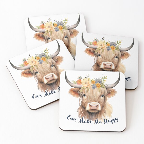 Item preview, Cows Make Me Happy designed and sold by megmcghee.
