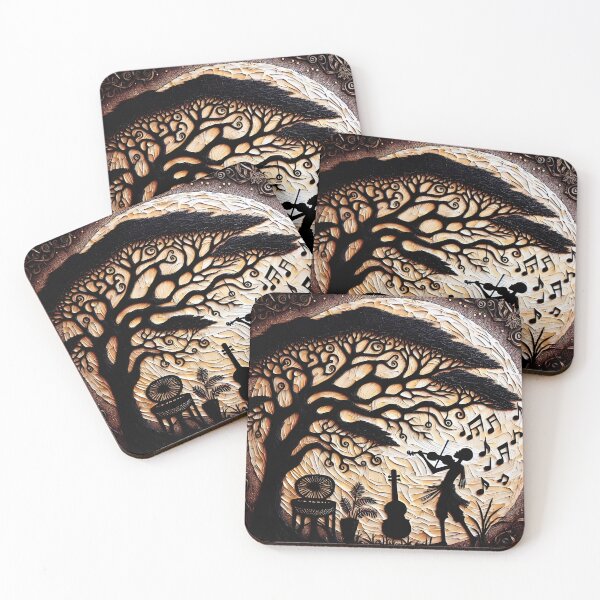 Item preview, The Nightime Musician, Tribal Art Style designed and sold by Shs-Kenya.