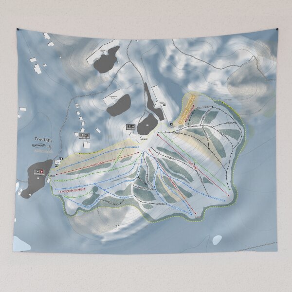 Item preview, Treetops Resort Trail Map designed and sold by Mapsynergy.